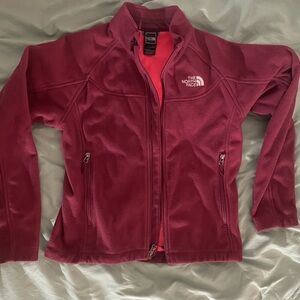 The North Face Fleece Jacket - Cranberry W Medium